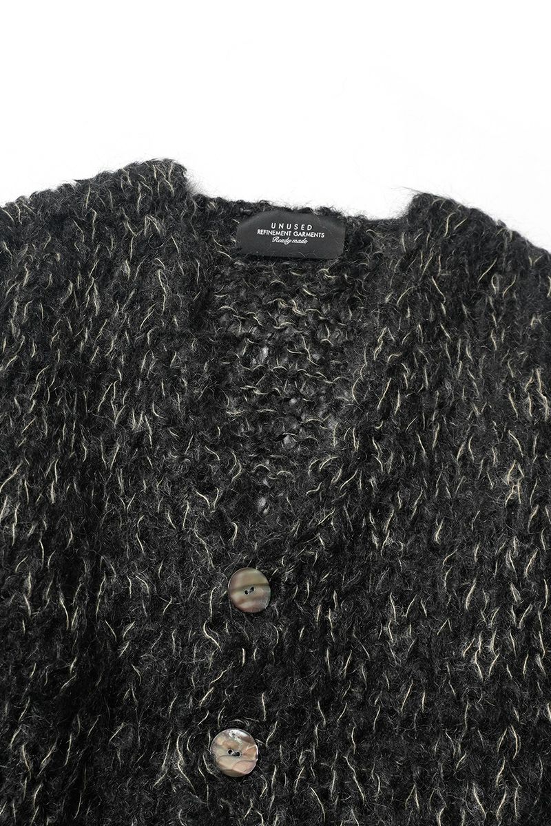 UNUSED(アンユーズド)Mohair knit cardigan モヘアニットカーディガン US2474 -14