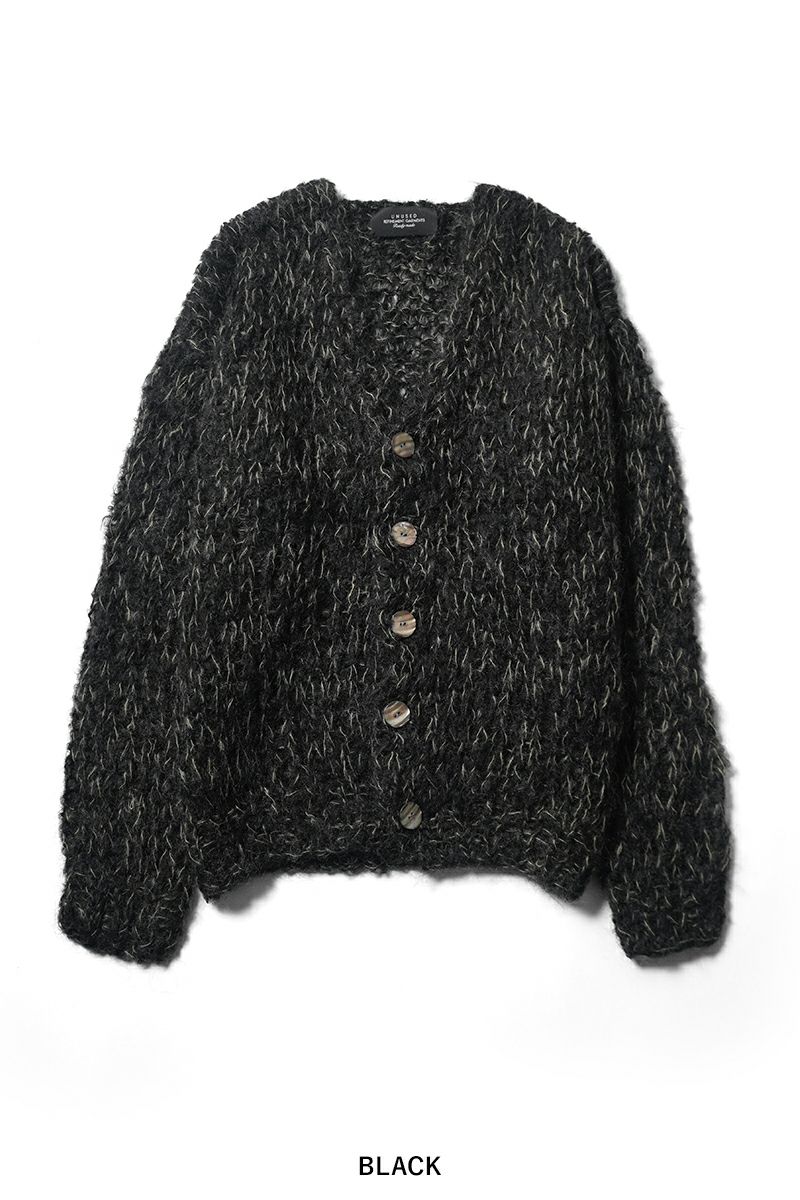 UNUSED(アンユーズド)Mohair knit cardigan モヘアニットカーディガン US2474 -18