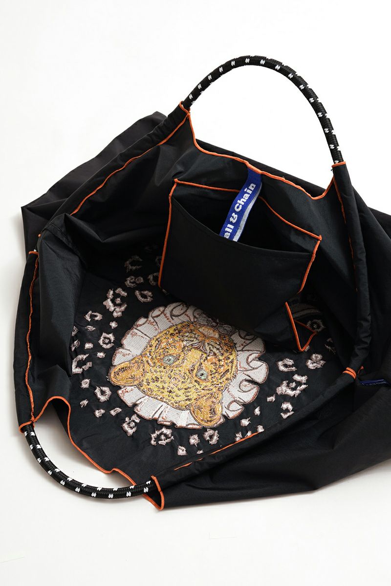 Ball & Chain(ボールアンドチェーン)D.LEOPARD (L) ショッピングバック トートバッグ 313112 -3