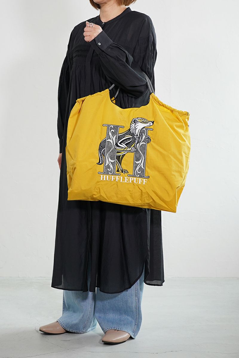 Ball & Chain(ボールアンドチェーン)Harry Potter(ハリーポッター) H.HUFFLEPUFF (L) ハッフルパフ ショッピングバック トートバッグ 348103 -3