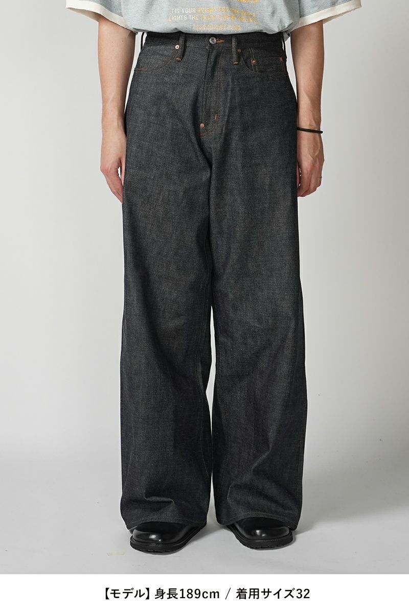 Classic Double Knee Denim Pants クラシックダブルニーデニム