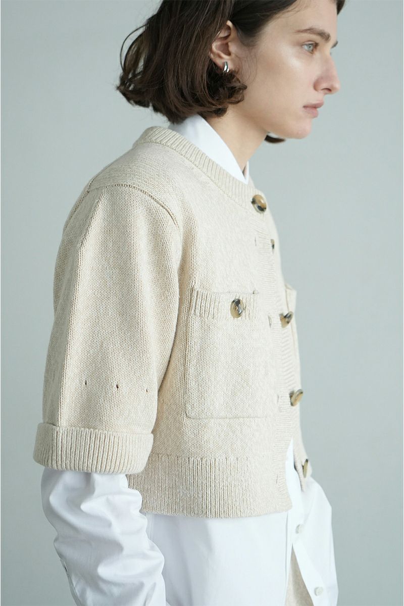 CLANE(クラネ)HALF SLEEVE KNIT TOPS & PANTS SET ハーフスリーブニットトップス＆パンツセット 17112-5012 -4