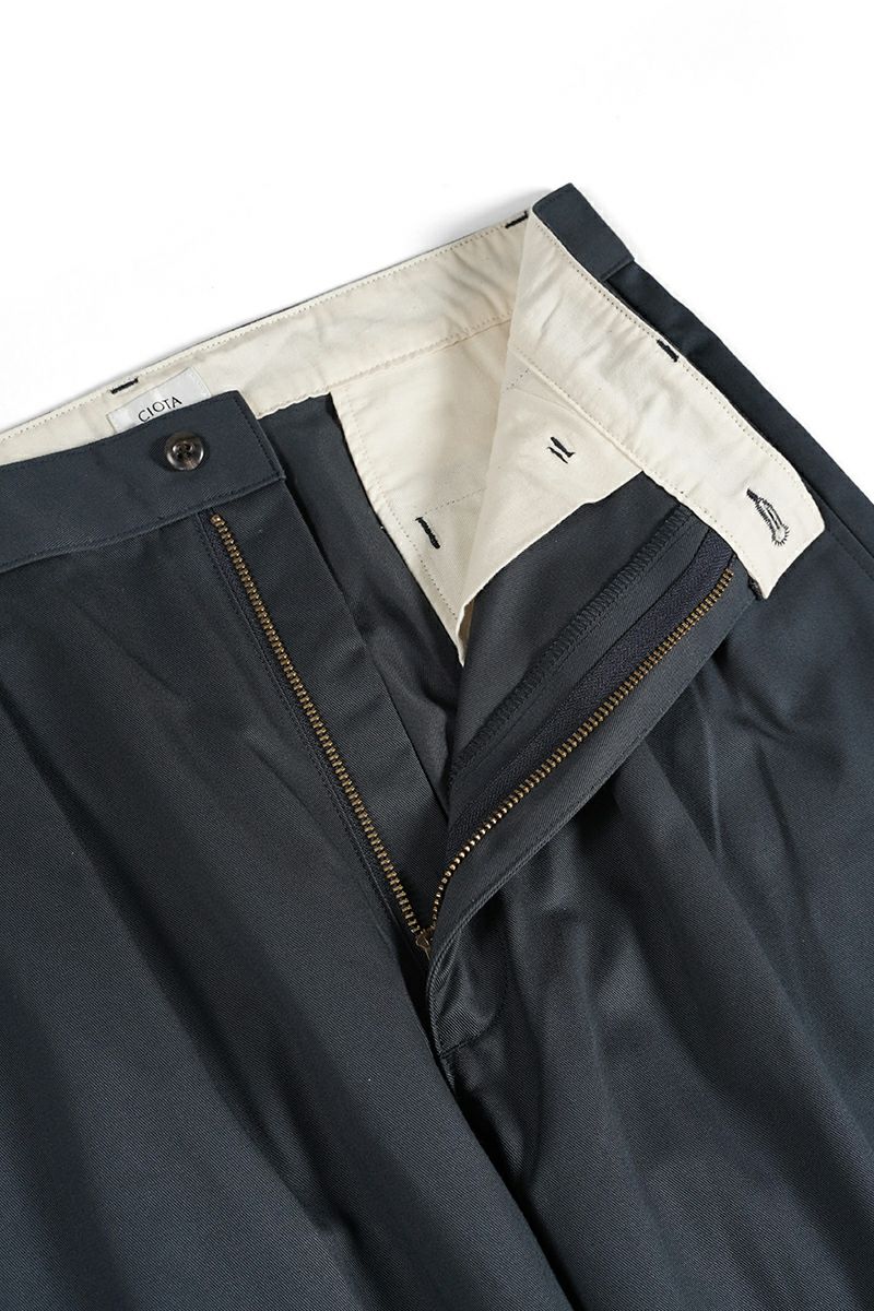 CIOTA (シオタ)2 Tuck Chino Cloth Pants 2タックチノクロスパンツ PTLM-147 -4