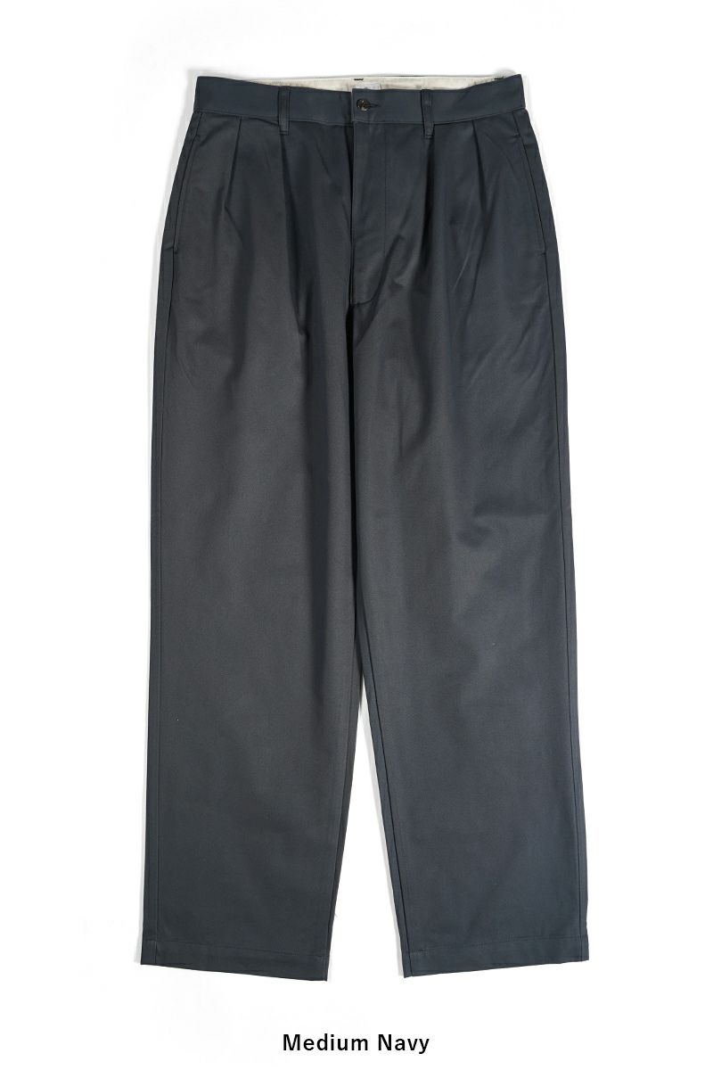 CIOTA (シオタ)2 Tuck Chino Cloth Pants 2タックチノクロスパンツ PTLM-147 -10