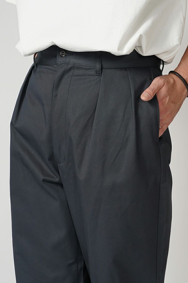 CIOTA (シオタ)2 Tuck Chino Cloth Pants 2タックチノクロスパンツ PTLM-147 -11