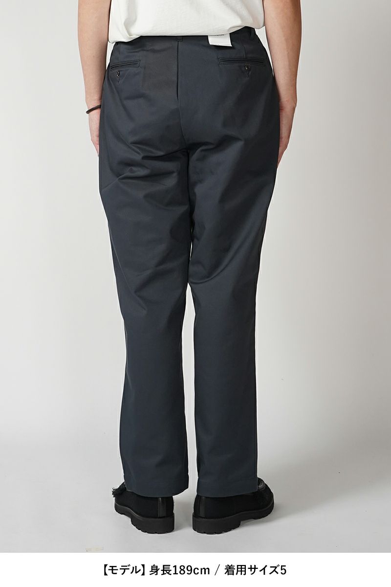 CIOTA (シオタ)2 Tuck Chino Cloth Pants 2タックチノクロスパンツ PTLM-147 -20