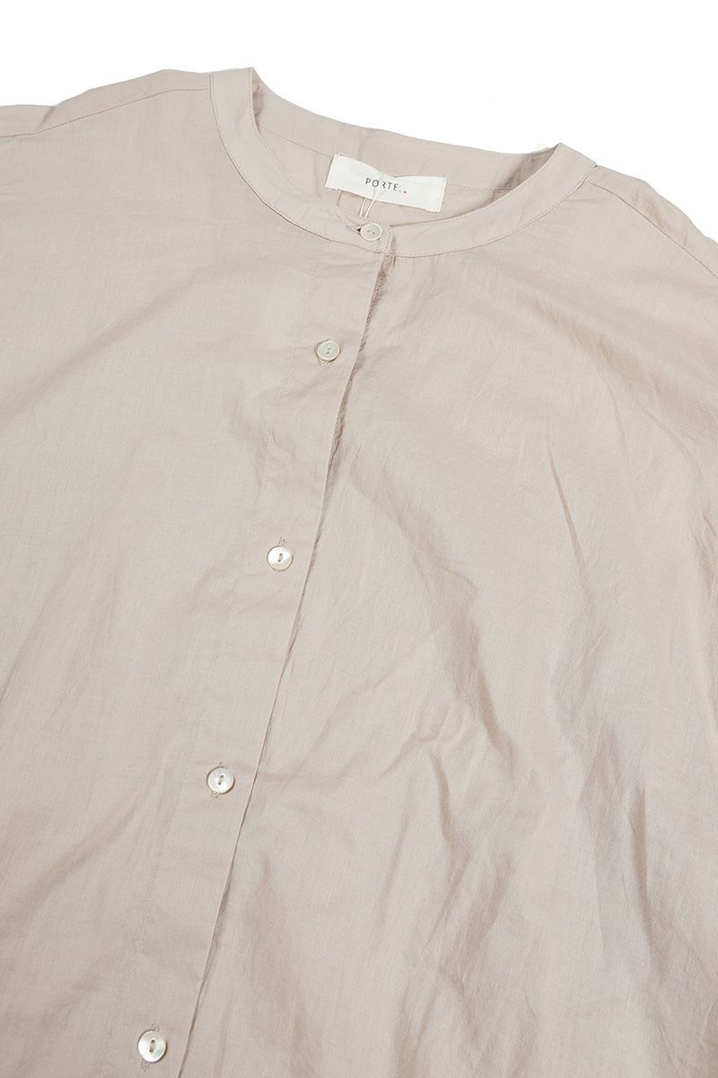 PORTE (ポルト)【広告掲載商品】<br>ブラウス バックギャザー刺繍 500-88504 -6