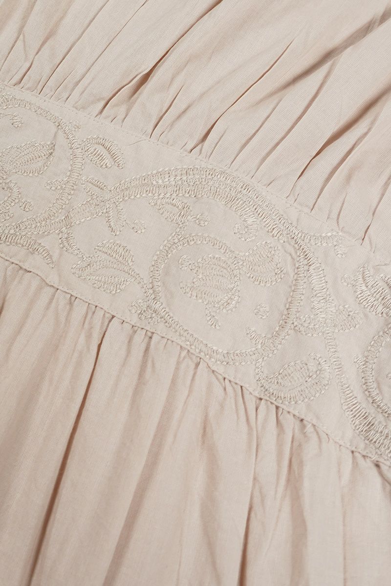 PORTE (ポルト)【広告掲載商品】<br>ブラウス バックギャザー刺繍 500-88504 -10