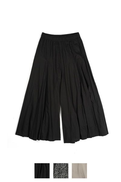 PORTE (ポルト)【広告掲載商品】<br>綿ボイルパネルフレアスカンツ 68501