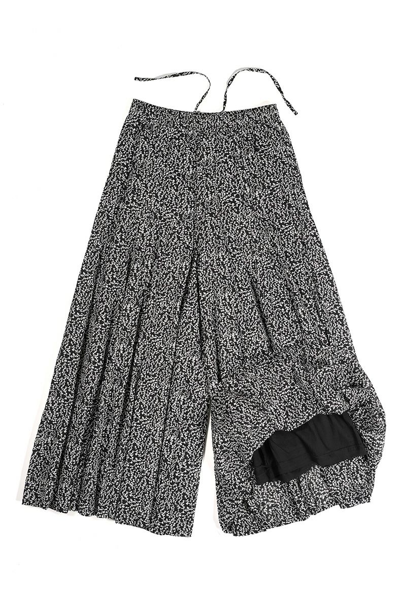 PORTE (ポルト)【広告掲載商品】<br>綿ボイルパネルフレアスカンツ 68501 -9