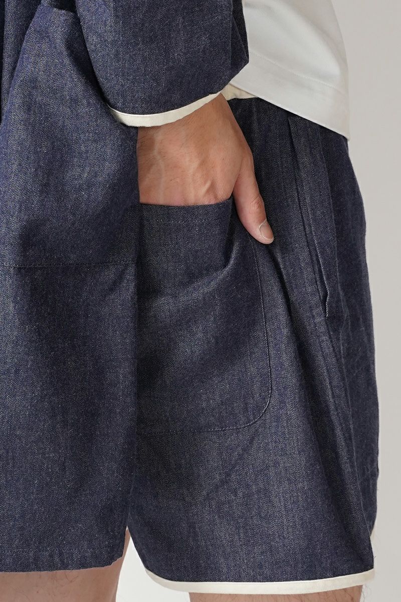 NOWHAW(ノウハウ)day long pajama #denim P-S556-H デイロングパジャマ デニム P-S556-H -21