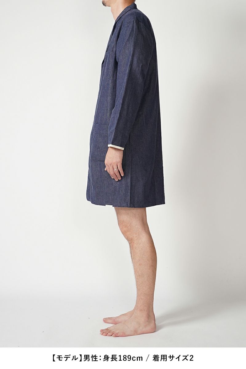 NOWHAW(ノウハウ)day long pajama #denim P-S556-H デイロングパジャマ デニム P-S556-H -23