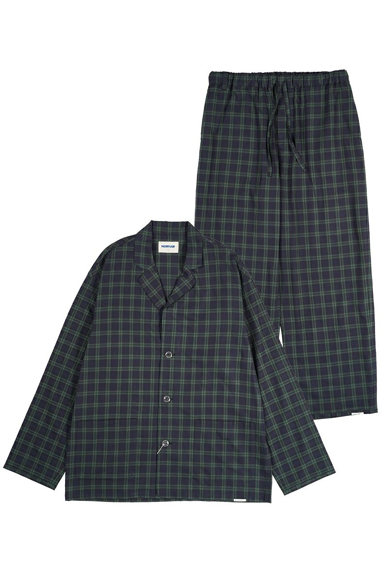 NOWHAW(ノウハウ)day pajama #twill_tartan_check デイパジャマ ツイルタータンチェック P-S514-H
