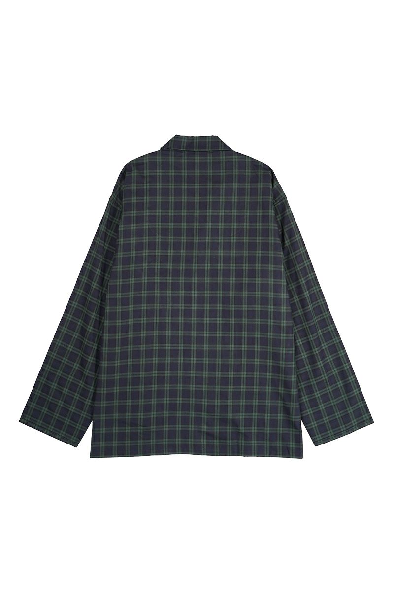 NOWHAW(ノウハウ)day pajama #twill_tartan_check デイパジャマ ツイルタータンチェック P-S514-H -2