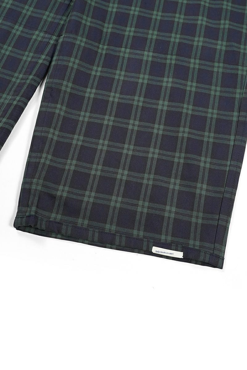 NOWHAW(ノウハウ)day pajama #twill_tartan_check デイパジャマ ツイルタータンチェック P-S514-H -14