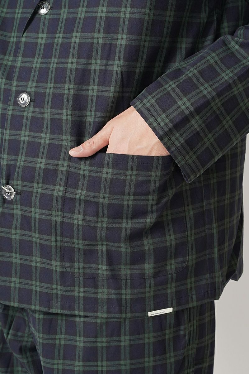 NOWHAW(ノウハウ)day pajama #twill_tartan_check デイパジャマ ツイルタータンチェック P-S514-H -17