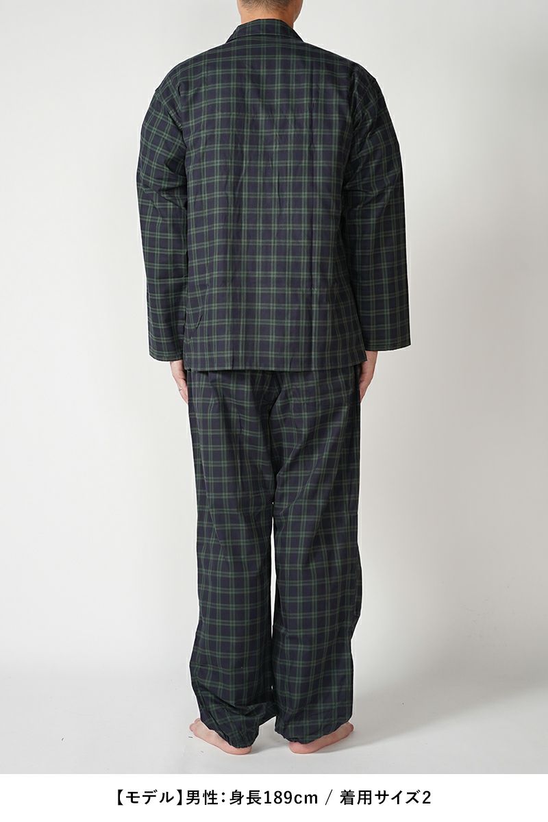 NOWHAW(ノウハウ)day pajama #twill_tartan_check デイパジャマ ツイルタータンチェック P-S514-H -23