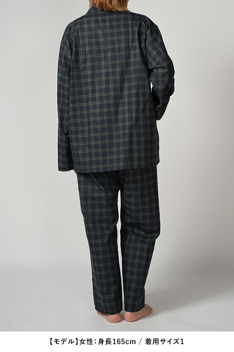 NOWHAW(ノウハウ)day pajama #twill_tartan_check デイパジャマ ツイルタータンチェック P-S514-H -26