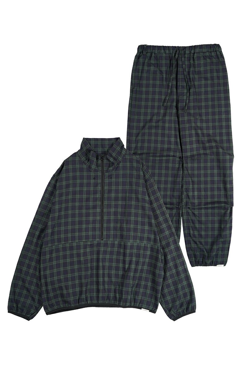 NOWHAW(ノウハウ)bounce pajama #twill_tartan_check バウンスパジャマツイル タータンチェック P-S532-H