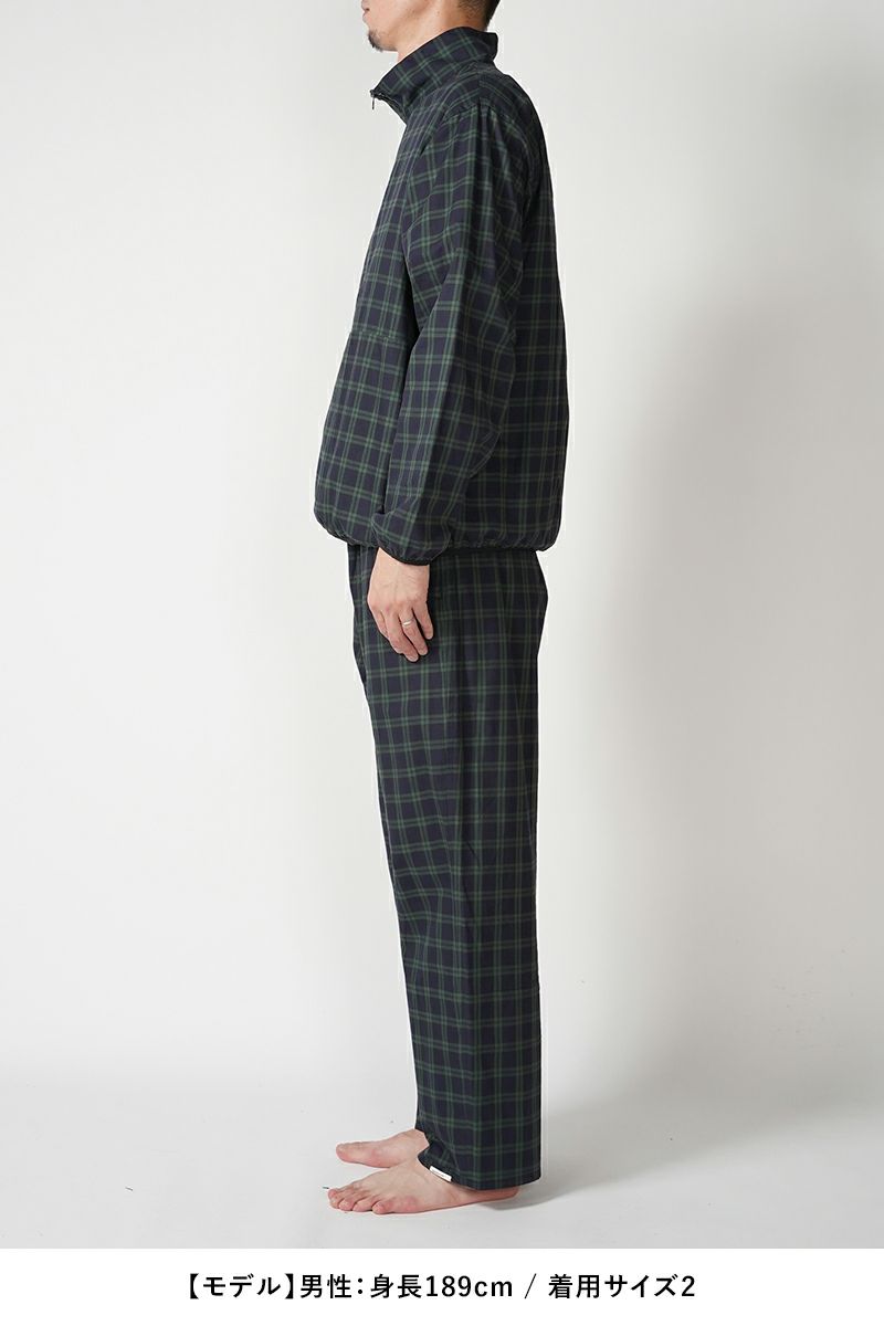 NOWHAW(ノウハウ)bounce pajama #twill_tartan_check バウンスパジャマツイル タータンチェック P-S532-H -24