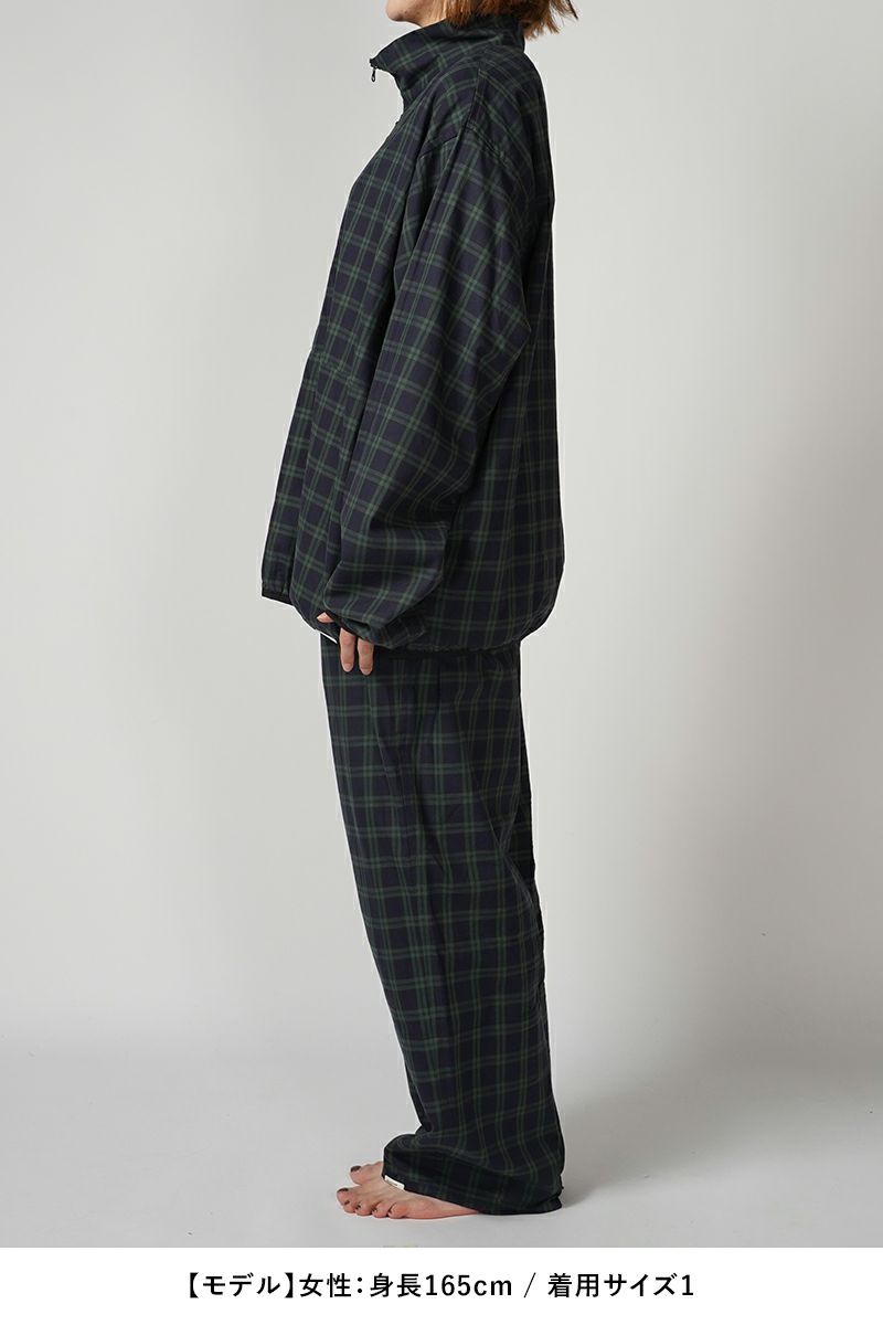 NOWHAW(ノウハウ)bounce pajama #twill_tartan_check バウンスパジャマツイル タータンチェック P-S532-H -27