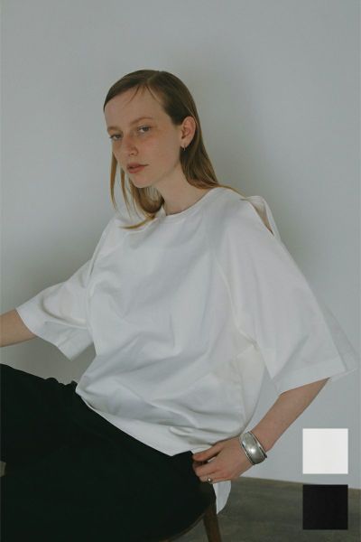 MANOF(マノフ)SLEEVE SLASH PULL TOPS スリーブスラッシュプルトップス 86105-1162
