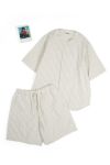 NOWHAW【10】NOWHAW nitegame pajama #white_stripe & book #5