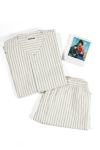 NOWHAW【10】NOWHAW nitegame pajama #white_stripe & book #5 -15
