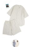 NOWHAW【10】NOWHAW nitegame pajama #white_stripe & book #5 -16