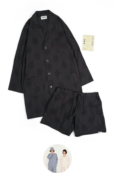 NOWHAW【8】NOWHAW day long pajama #black & book #3 -17