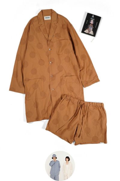 NOWHAW【7】NOWHAW day long pajama #light_brown & book #2 -17