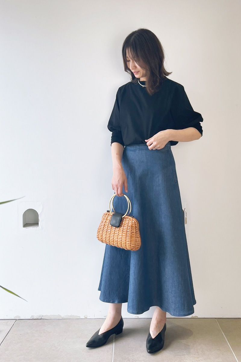 Liyoca(リヨカ)パフスリーブカットソー M2907 -2