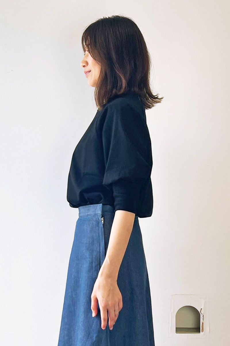 Liyoca(リヨカ)パフスリーブカットソー M2907 -6