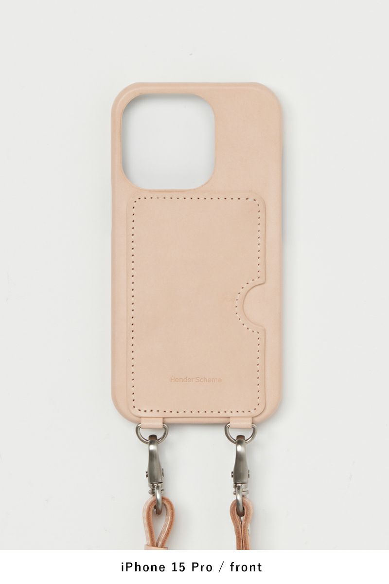 Hender Scheme(エンダースキーマ)iPhone case with strap アイフォンケース ウィズ ストラップ vs-rc-ics -3