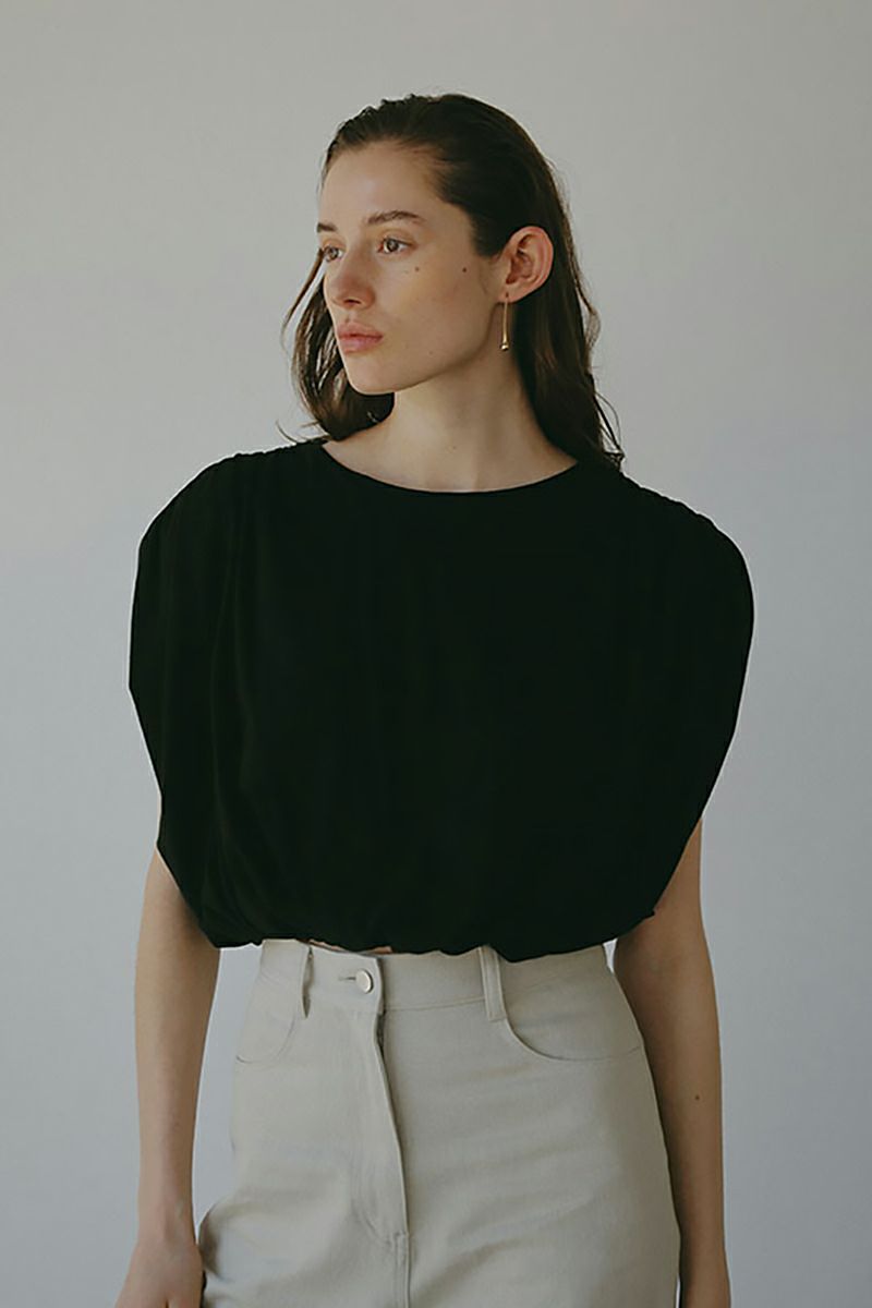 ETRE TOKYO(エトレトウキョウ)バックスリットギャザーカットソープルオーバー 1224312163 -1