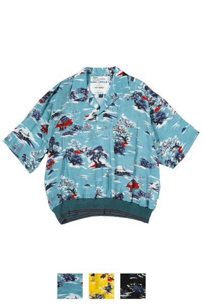 DAIRIKU(ダイリク)Cliff Aloha Rib Shirt クリフアロハリブシャツ 24SSS-10