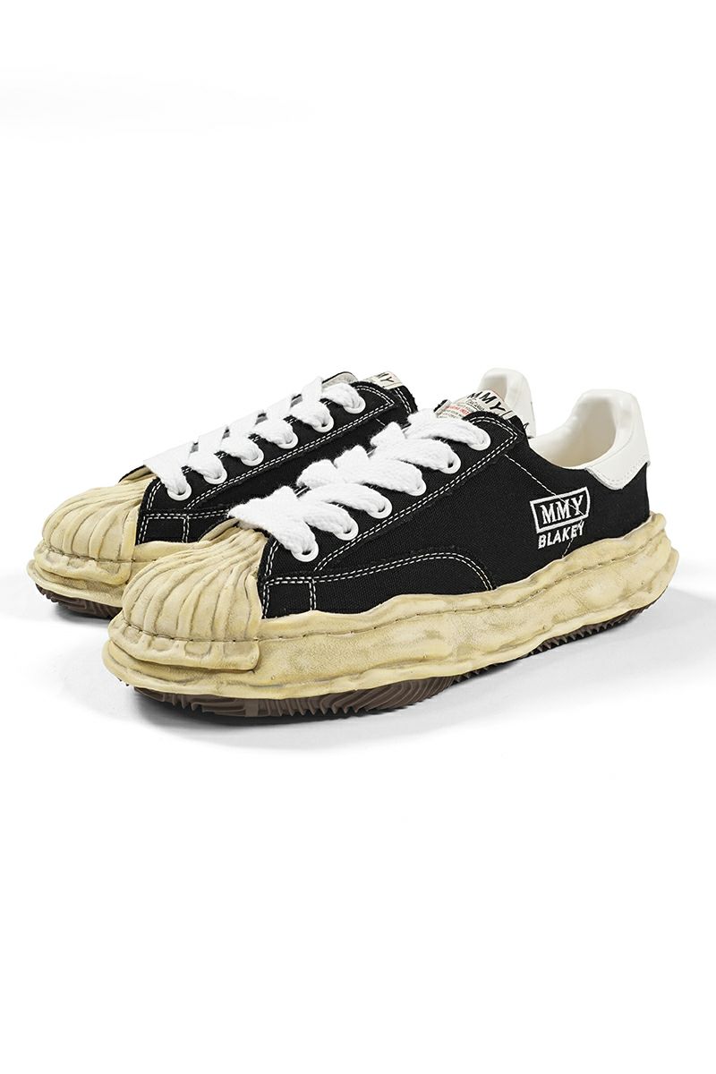Maison MIHARA YASUHIRO(メゾン ミハラヤスヒロ)BLAKEY OG Dyed Sole Canvas Low-top Sneaker ブレイキーオリジナルダイソール キャンバスローカットスニーカーA13FW728