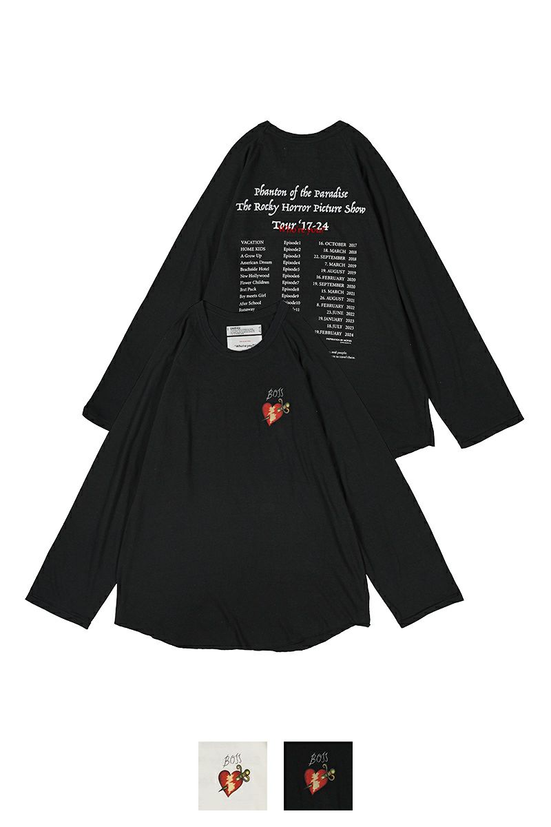 DAIRIKU(ダイリク)Tour Raglan Tee ツアーラグランTシャツ 24AW C-11