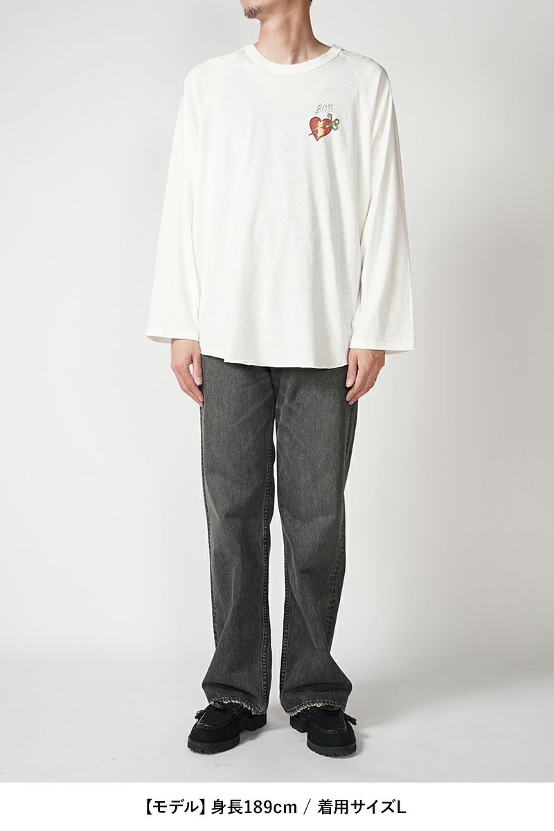 DAIRIKU(ダイリク)Tour Raglan Tee ツアーラグランTシャツ 24AW C-11 -19