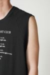 DAIRIKU(ダイリク)Rule No-Sleeve Tee ルールノースリーブTシャツ 24AW C-14 -11