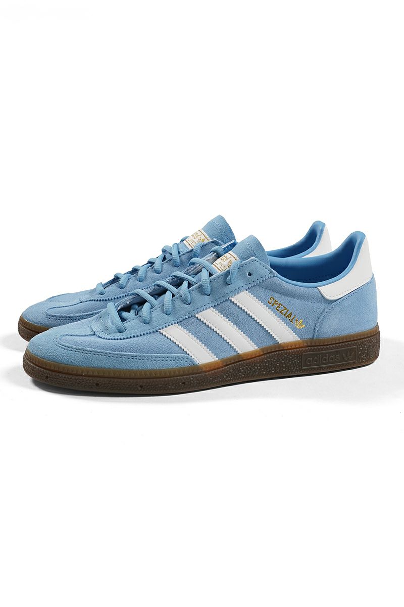 Adidas(アディダス)ハンドボール スペツィアル ヌバック HANDBALL SPEZIAL ライトブルー フットウェアホワイト ガム BD7632