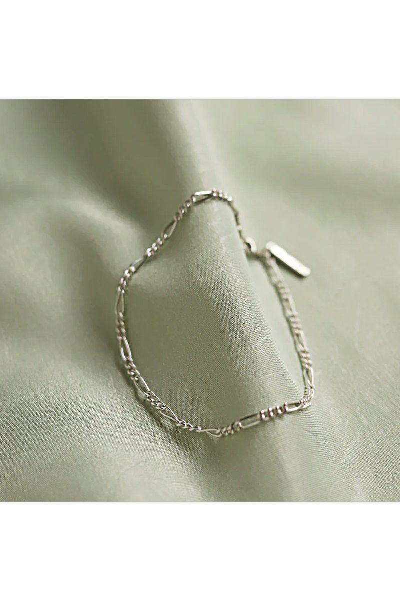 TEN.(テン)フィガロチェーンブレスレット SV BR-0038 -1