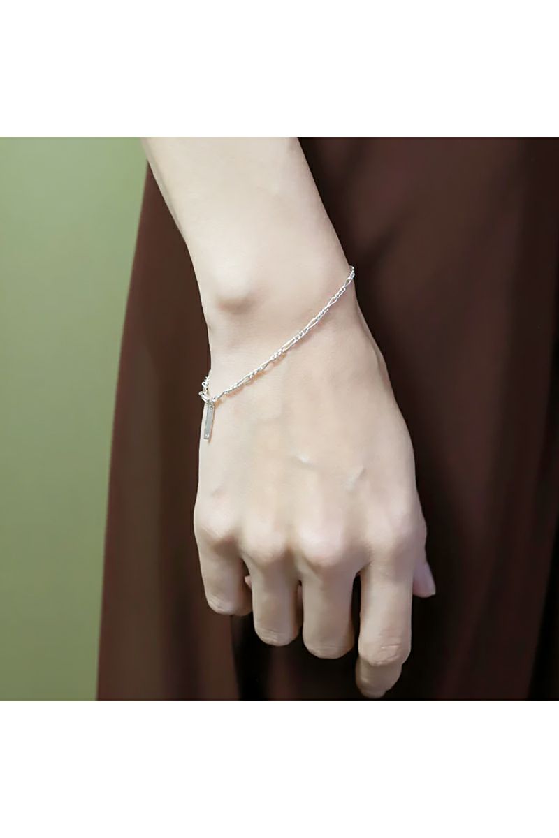 TEN.(テン)フィガロチェーンブレスレット SV BR-0038 -5