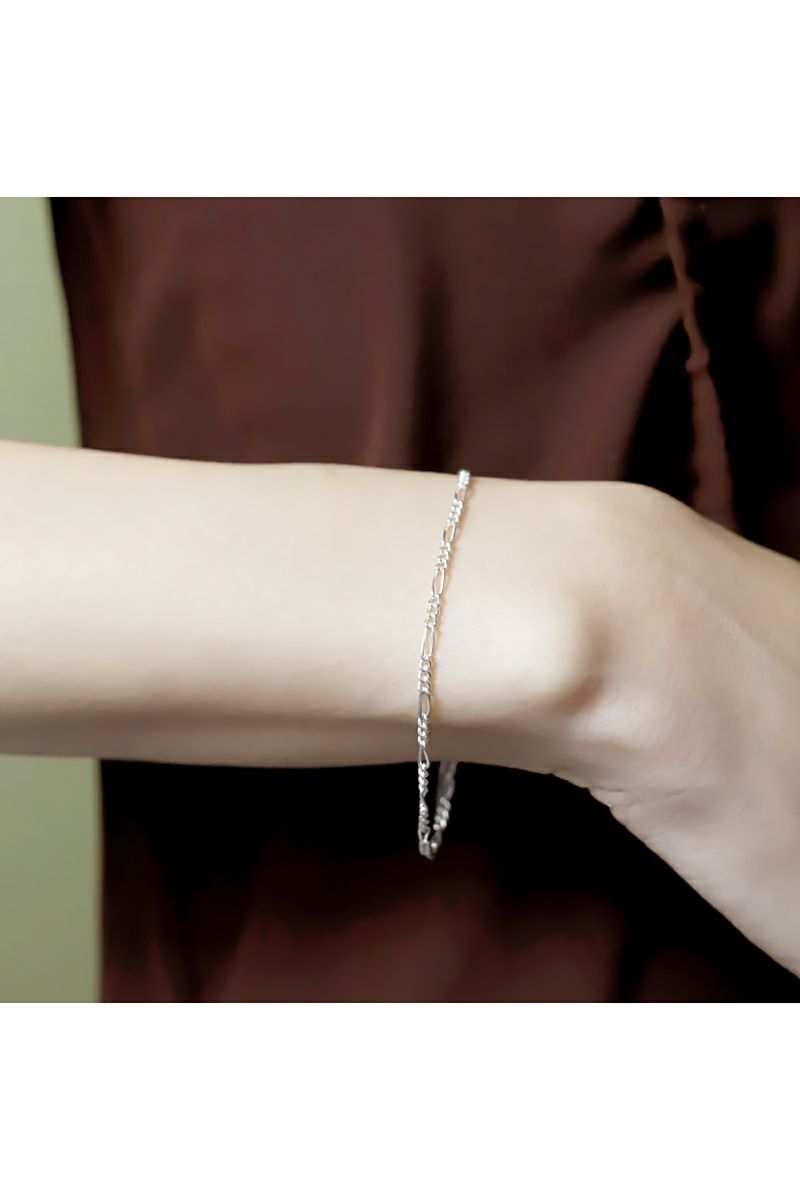 TEN.(テン)フィガロチェーンブレスレット SV BR-0038 -6