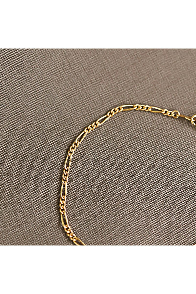 TEN.(テン)フィガロチェーンブレスレット GD BRG-0038 -1