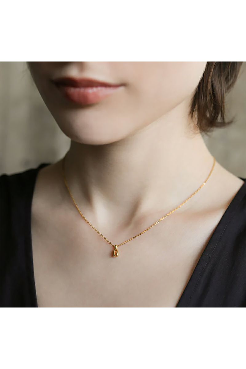 TEN.(テン)タイニーアーチネックレス GD NEG-0051 -3