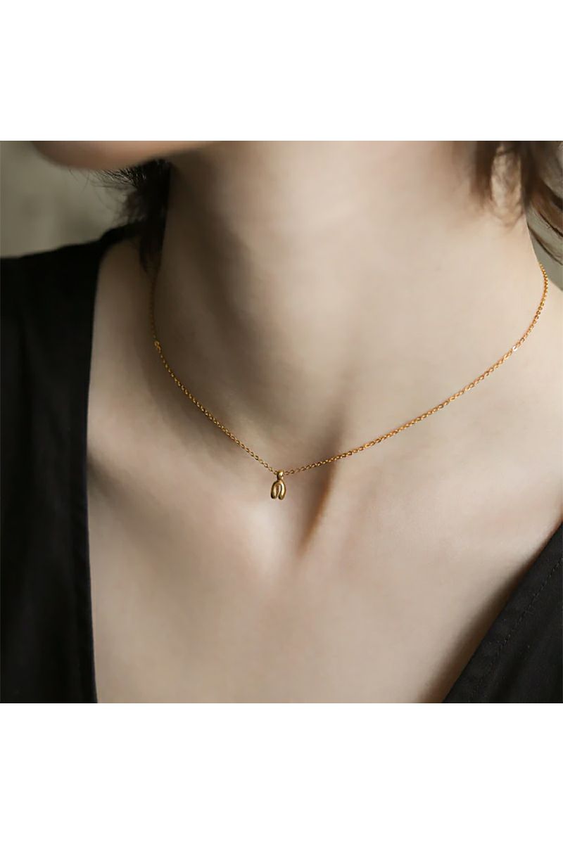 TEN.(テン)タイニーアーチネックレス GD NEG-0051 -5