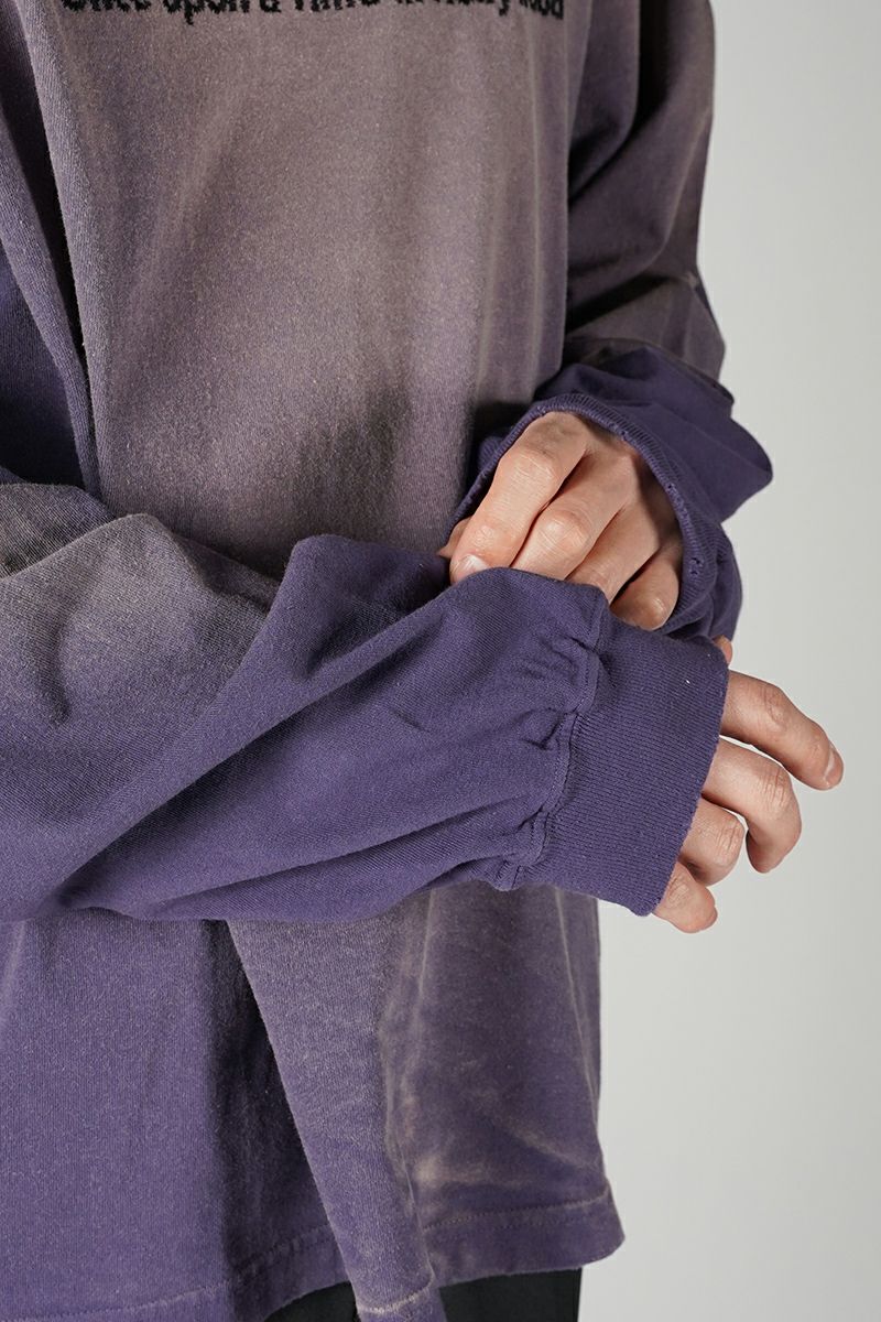 DAIRIKU(ダイリク)AMERICA Vintage Sunburn Tee アメリカヴィンテージサンバーン長袖Tシャツ 24SS C-4 -3