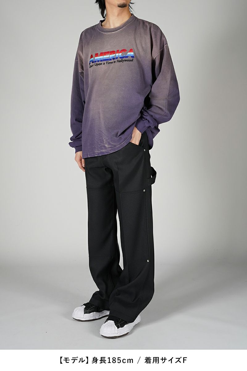 DAIRIKU(ダイリク)AMERICA Vintage Sunburn Tee アメリカヴィンテージサンバーン長袖Tシャツ 24SS C-4 -4