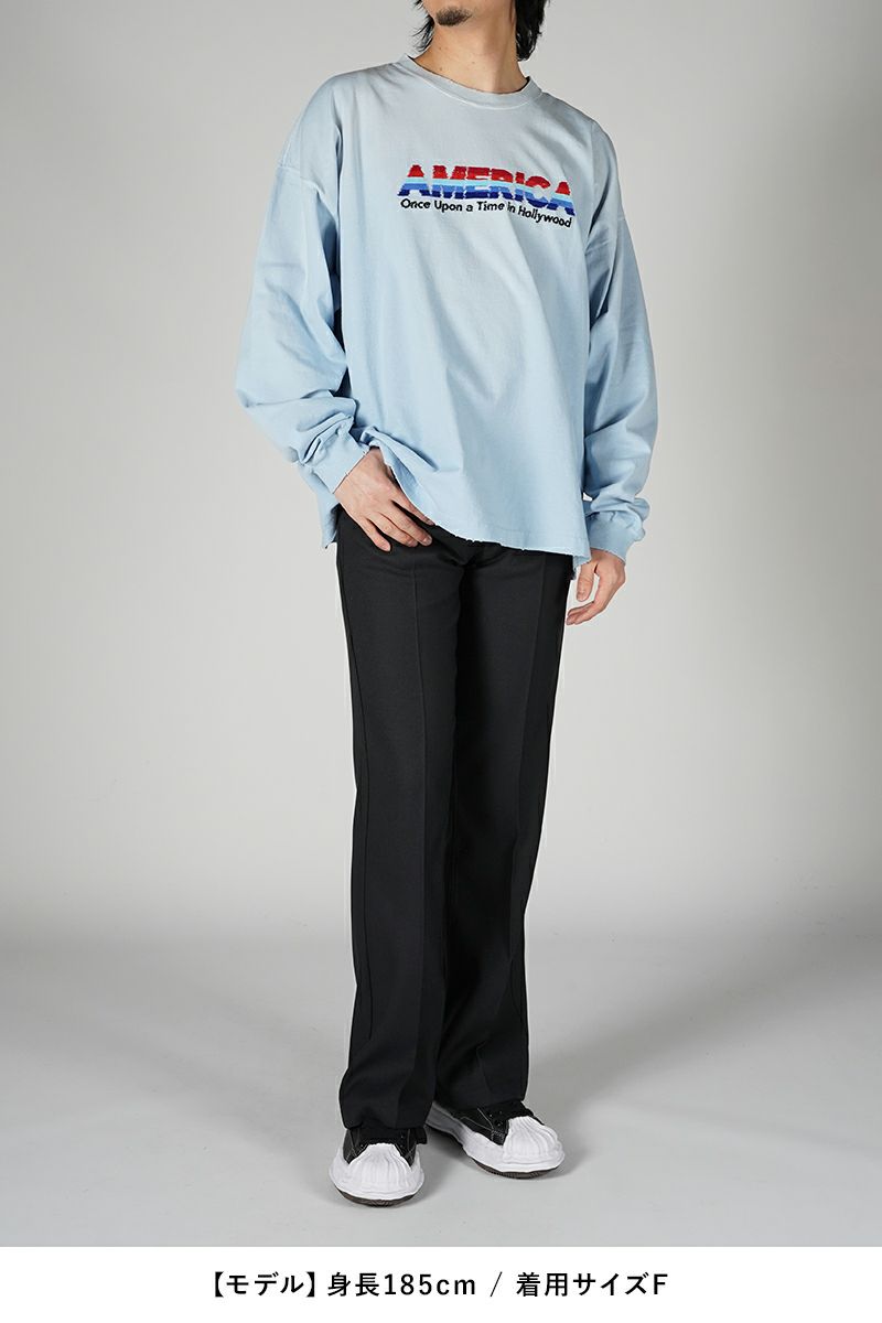 DAIRIKU(ダイリク)AMERICA Vintage Sunburn Tee アメリカヴィンテージサンバーン長袖Tシャツ 24SS C-4 -6